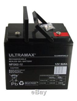 12V 62AH Leisure / Marine Battery Ultramax for Boat-home / Boat / Yacht LM 60