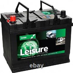 12V 75AH Deep Cycle Leisure Battery LUCAS LL22MF Caravan Motorhome Marine Boat