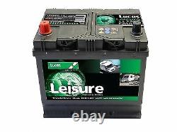 12V 75AH Heavy Duty Leisure Battery LUCAS LL22MF Caravan Motorhome Marine Boat