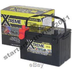 12V 75AH Xtreme XR1500 Ultra Deep Cycle AGM Leisure Marine Battery Non Spillable