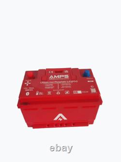 12V 75Ah Lithium Ion Leisure Battery Campervan, VW Transporter, T6 with Bluetooth
