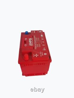 12V 75Ah Lithium Ion Leisure Battery Campervan, VW Transporter, T6 with Bluetooth