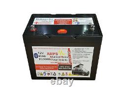 12V 80Ah Lithium Battery Leisure Battery 5 years warranty with Bluetooth