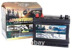 12V 85AH Leoch Adventurer Deep Cycle Dual Termainl Leisure Battery -SFL85