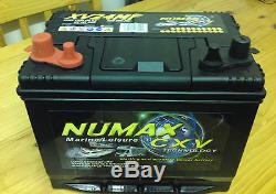 12V 86AH (85AH & 75AH) Numax XV24MF Dual Purpose Battery Leisure & Marine Range