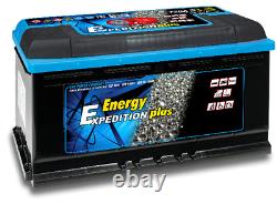 12V 90AH Expedition Plus Semi Traction Leisure Battery Replaces LFD75, 95601
