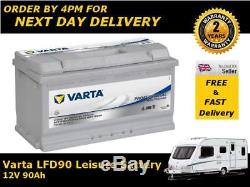 12V 90AH Varta Deep Cycle Leisure Battery Caravan, Motorhome
