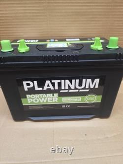 12V 90Ah Leisure Battery Deep Cycle Dual Terminal PLATINUM LEISURE PLUS SD690L