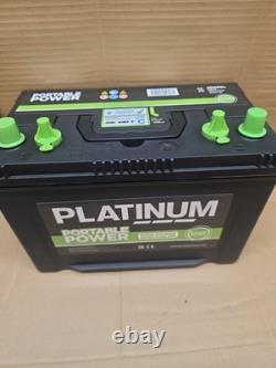 12V 90Ah Leisure Battery Deep Cycle Dual Terminal PLATINUM LEISURE PLUS SD690L