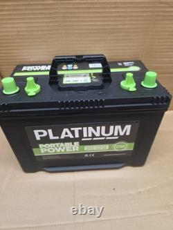 12V 90Ah Leisure Battery Deep Cycle Dual Terminal PLATINUM LEISURE PLUS SD690L