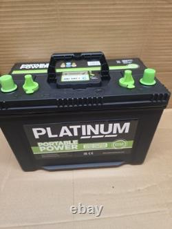 12V 90Ah Leisure Battery Deep Cycle Dual Terminal PLATINUM LEISURE PLUS SD690L