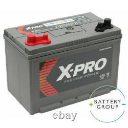 12V 90Ah Leisure Battery for Caravan Boat and Motorhome DC27 X-Pro M27-750