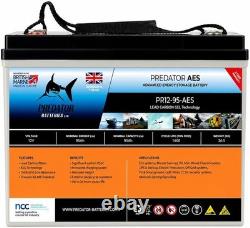 12V 95AH AES Ultra Deep Cycle Gel Carbon Leisure Battery