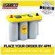 12v Dual Purpose Agm Battery, Optima Yellow Top Yts 5.5, 75ah 975cca