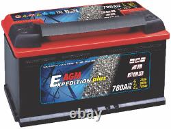 12V Expedition 75AH AGM Deep Cycle Leisure Battery