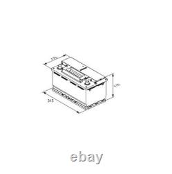 12V LEISURE BATTERY SFL 110AHC100 AUTOLITE 85Ah C20 FOR CARAVAN MOTORHOME L4