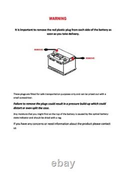 12V LEISURE BATTERY SFL 110AHC100 AUTOLITE 85Ah C20 FOR CARAVAN MOTORHOME L4