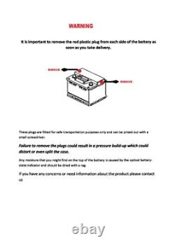 12V LEISURE BATTERY SFL 130AHC100 VOLTA 100Ah C20 FOR CARAVAN DEEP CYCLE