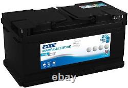 12V Leisure Marine Battery Low Box 100AH 900CCA Replacement Exide EZ850