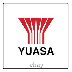 12V Leisure and Marine AGM Battery, Yuasa L26-AGM, 90Ah 330CCA for Camper, Boat