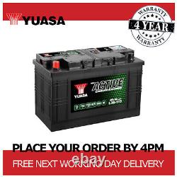 12V Leisure and Marine Battery, Yuasa L35-115, 115Ah 750CCA for Camper, Boat