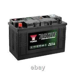 12V Leisure and Marine Battery, Yuasa L35-115, 115Ah 750CCA for Camper, Boat