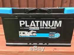 12V Platinum 100AH AGM Deep Cycle Leisure Battery NCC Approved Class A
