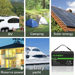 12.8V 100Ah LITHIUM 4000+ Cycle LiFePO4 Battery For Leisure RV Solar Off-Grid UK