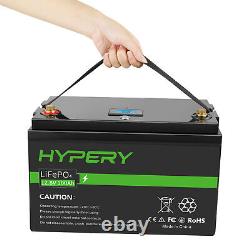 12.8V 100Ah LITHIUM 4000+ Cycle LiFePO4 Battery For Leisure RV Solar Off-Grid UK