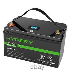 12.8V 100Ah LITHIUM 4000+ Cycle LiFePO4 Battery For Leisure RV Solar Off-Grid UK
