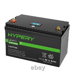 12.8V 100Ah LITHIUM 4000+ Cycle LiFePO4 Battery For Leisure RV Solar Off-Grid UK