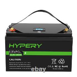 12.8V 100Ah LITHIUM 4000+ Cycle LiFePO4 Battery For Leisure RV Solar Off-Grid UK