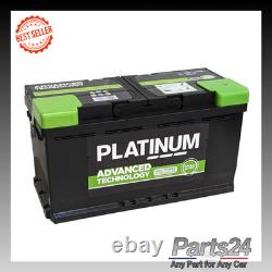 12v 100AH Platinum AGM Leisure Battery (AGMLB6110L) NCC Class A
