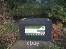 12v 100Ah Lithium Iron Phosphate LiFePO4 Leisure Battery Bluetooth FREE extras 4