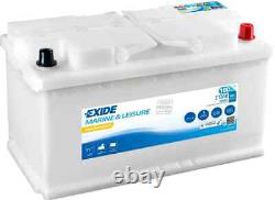 12v 100ah Exide Et650 Semi Traction Leisure Battery Ncc Class A