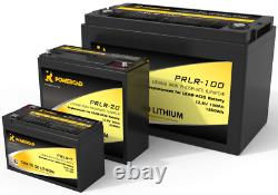12v 100ah Lithium Battery for Leisure Marine Campers Off Grid Power- 4000