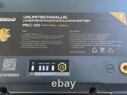 12v 100ah Lithium Leisure Battery PRLC -100- inifinity BMS, Btooth, 330175190