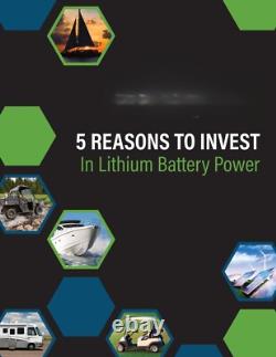 12v 100ah Lithium Leisure Battery PRLC -100- inifinity BMS, Btooth, 330175190