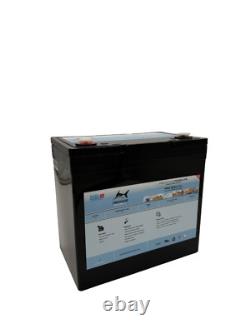 12v 110a Lithium Leisure PR12-100M-LiFe Battery 229138210 10kg smallest 100a