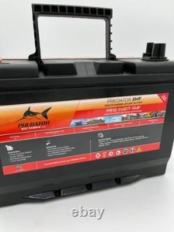 12v 110ah Leisure Battery Caravan Campervan RV Motorhome Marine 306169216