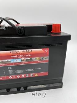 12v 110ah Leisure Recreational Vehicle AGM Battery PR12-110L-AGM 353175190