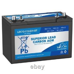 12v 115ah Agm Deep Cycle Leisure Battery