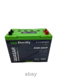 12v 130ah Carbon Nano Tube Gel Battery Leisure Marine Narrowboat 329170105