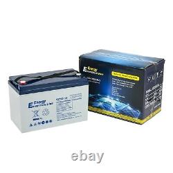 12v 130ah Expedition Plus Deep Cycle Agm Leisure Battery 4 Year Warranty