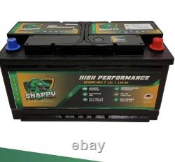 12v 130ah Leisure Battery High Power Deep Cycle 4yr Warranty Caravan Campervan
