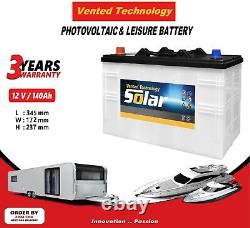 12v 140ah Leisure Battery Deep Cycle For Caravan Campervan Motorhome