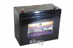 12v 170ah Leoch Adventurer Agm Deep Cycle Leisure Battery (lagm160)