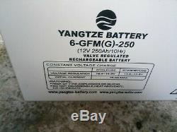 12v 250 Ah Solar Battery Gel/Leisure Battery