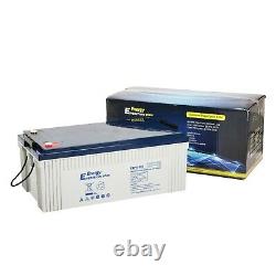 12v 260ah Expedition Plus Agm Deep Cycle Battery. Campervan Motorhome Boat