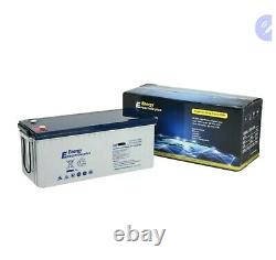 12v 260ah Expedition Plus Agm Deep Cycle Battery. New. Campervan Motorhome Boat